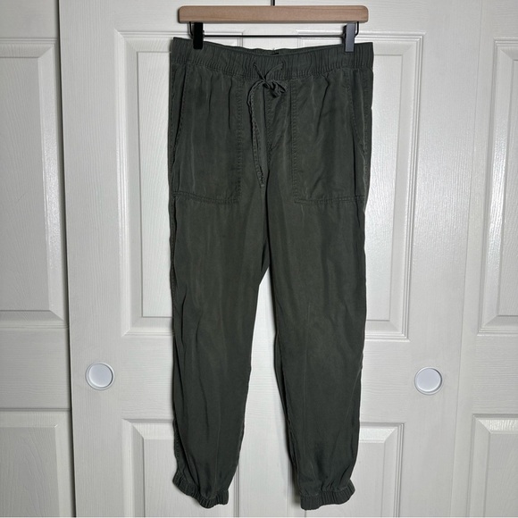 Sanctuary Women's Sz Medium Joggers With Pockets Jogger Pants Army Green Fall - Picture 1 of 11